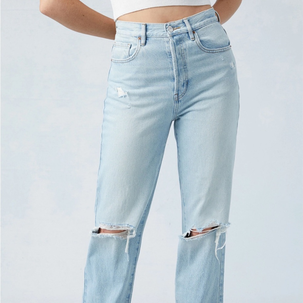 PAC Sun distressed dad jeans! Brand new without tags!